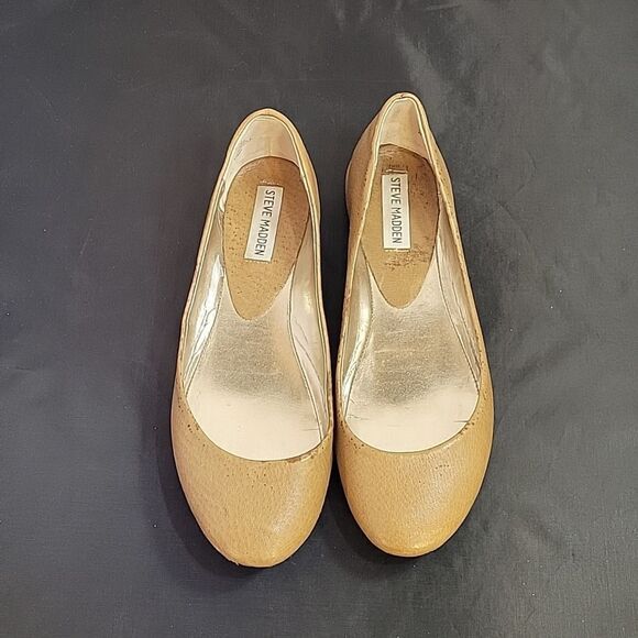 STEVE MADDEN P-HEAVEN ROUND TOE SLIP-ON BALLET FLAT SHOE - Picture 2 of 13